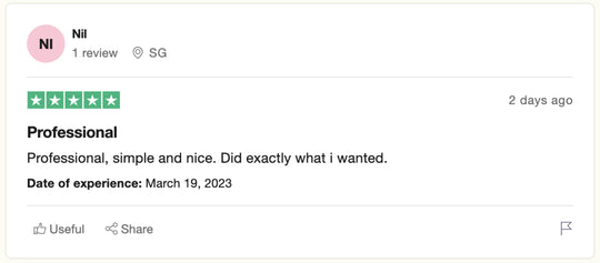 Avis de Trustpilot